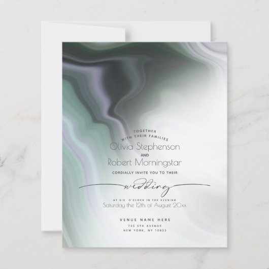 Begroting, maar mooie puisty Jade Agate (Voorkant)