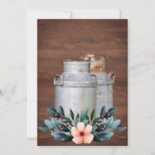 Begroting melkbussen oud Boerderij Rustisch Kaart (Achterkant)