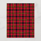 Begroting met Kerstmis Gold Foil Moderne Kaart (Achterkant)