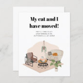 Begroting Mijn Kat en ik verplaatsen Wijziging Adr (Voorkant / Achterkant)