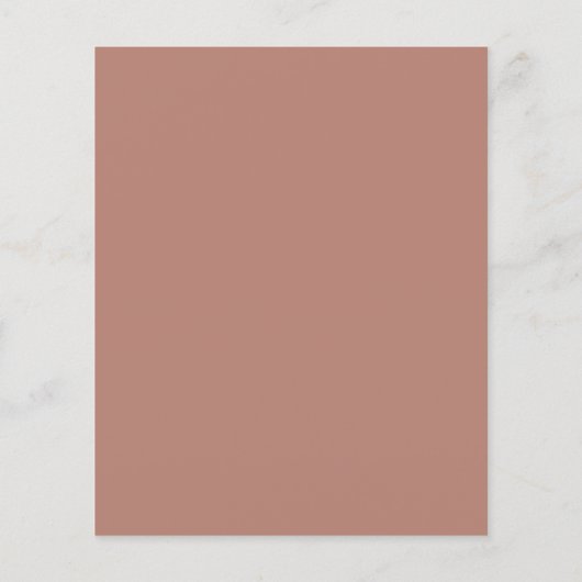 Begroting Modern Monogram Boho Pink Gold Pampas Gr (Achterkant)