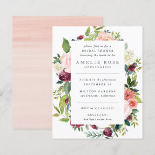 Begroting Modern Peonies & Rozen Wreater Vrijgezel