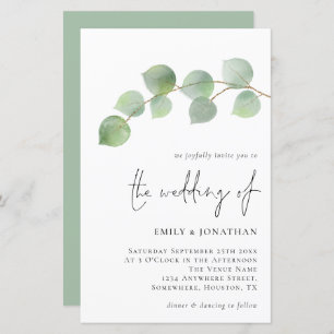 Begroting Moderne uitnodiging voor weddenschappen