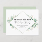 Begroting Moving Announge Eucalyptus Greenery (Voorkant / Achterkant)