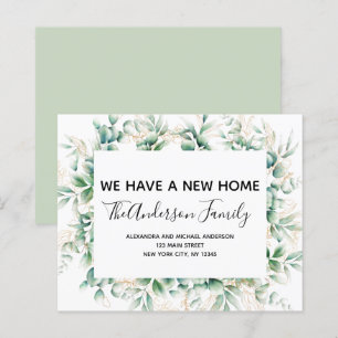 Begroting Moving Announge Eucalyptus Greenery