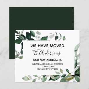Begroting Moving Announge Eucalyptus Greenery
