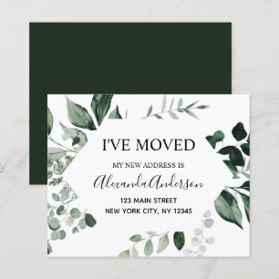 Begroting Moving Announge Eucalyptus Greenery