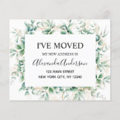 Begroting Moving Announge Eucalyptus Greenery (Voorkant)