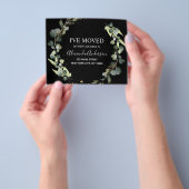 Begroting Moving Announge Eucalyptus Greenery Flyer (Hand)