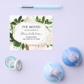 Begroting Moving Announge Eucalyptus Greenery Flyer (Enkel)