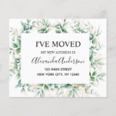 Begroting Moving Announge Eucalyptus Greenery Flyer (Voorkant)