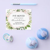 Begroting Moving Announge Eucalyptus Greenery Flyer (Enkel)