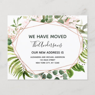 Begroting Moving Announge Eucalyptus Greenery Flyer