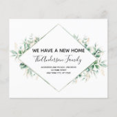 Begroting Moving Announge Eucalyptus Greenery Flyer (Voorkant)