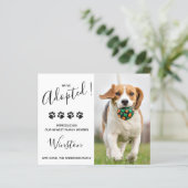 Begroting nieuw pakket We hebben Puppy Dog Announc (Staand voorkant)