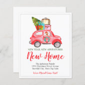 Begroting nieuwjaar kerstfeestdag thuis (Voorkant / Achterkant)