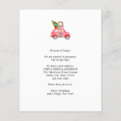 Begroting nieuwjaar kerstfeestdag thuis (Achterkant)