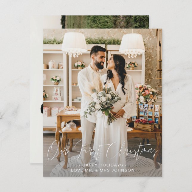 Begroting onze eerste Kerstmis - Verticaal & H Twe (Voorkant / Achterkant)