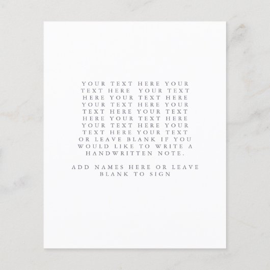 Begroting Paarse Floral Waterverf Weddenschap Hart (Achterkant)