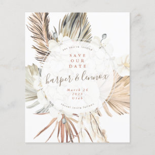 Begroting Pampas Boho Beach Ronde bespaart onze da Flyer