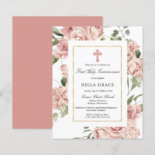 Begroting Pink Floral Eerste Heilige Communauteit