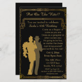 Begroting Roaring 20 gangster van het loopmeisje (Voorkant / Achterkant)