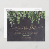 Begroting Rustic Greenery Wedding Save the Date P (Voorkant / Achterkant)