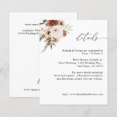Begroting Rustisch Neutral Boho Floral (Voorkant / Achterkant)