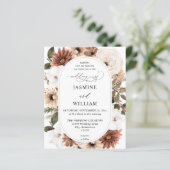 Begroting Rustisch Neutral Boho Floral Wedding (Staand voorkant)