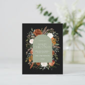 Begroting Sage-groene elegant botanische elegantaa (Staand voorkant)