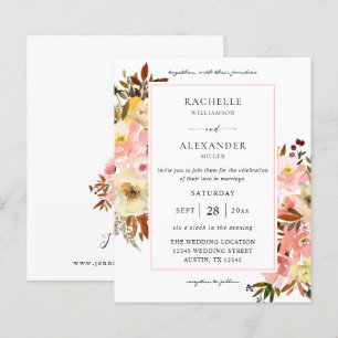 Begroting Snoep Roze en Gele Floral 2 Weddenschap