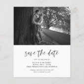 Begroting sparen de Datum Handgeschreven de Foto v (Achterkant)