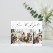 Begroting sparen de Datum | Twee foto (Staand voorkant)