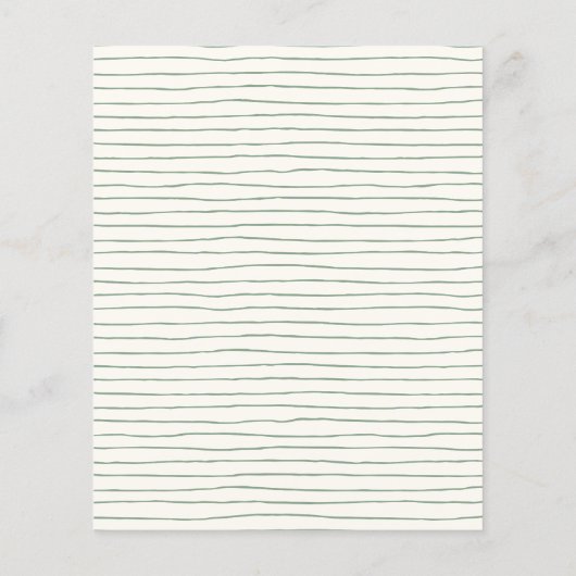 Begroting Stijlvol Eucalyptus Greenery Script Wedd (Achterkant)