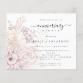 Begroting Stusty Pink Floral Jubileum diner invull (Voorkant)