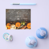 Begroting Thanksgiving - Dinner Pumpkins Flyer (Enkel)