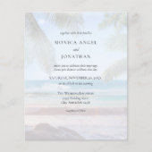 Begroting Tropical Beach Palm VS 2 Wedding (Voorkant)