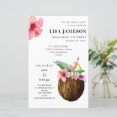 Begroting Tropical Coconut Afstuderen met Foto V2 (Staand voorkant)