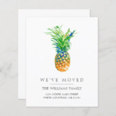 Begroting Tropische anananasverwijderingsaankondig (Voorkant / Achterkant)