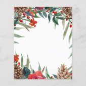 Begroting, trouwe florale bruiloft, met uitzonderi (Achterkant)