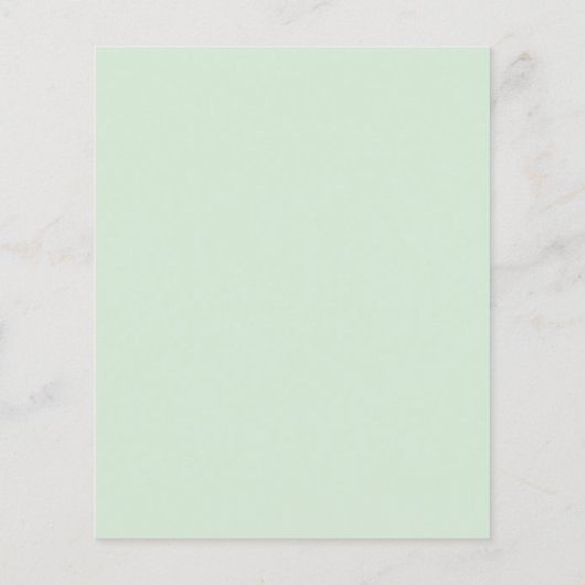 Begroting Uitnodiging Eucalyptus Sage Graduation P (Achterkant)