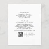 Begroting uitnodiging voor het uitschrijven van F (Achterkant)