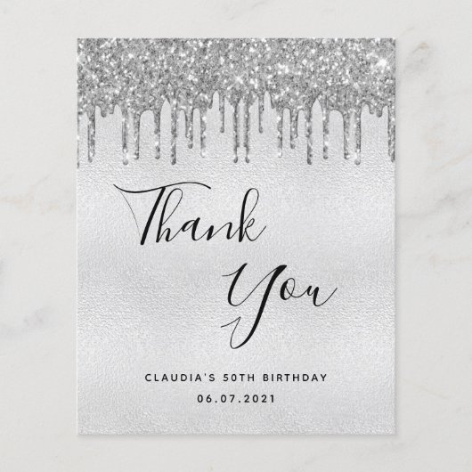 Begroting verjaardagscollettendruppels (Voorkant)