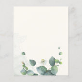 Begroting Virtual Vrijgezellenfeest Eucalyptus Gre Flyer (Achterkant)