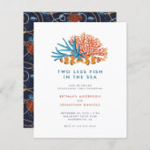 Begroting voor twee minder vis in de Zee Engagemen (Voorkant / Achterkant)