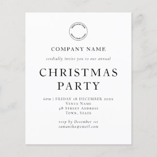 Begroting voor zwarte kerstfeestdag