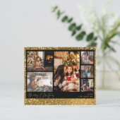 Begroting Vroege kerstfeestmaal Glitter Multi Phot (Staand voorkant)