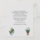 Begroting We hebben adreswijzigingsaankondiging ve Flyer (Achterkant)