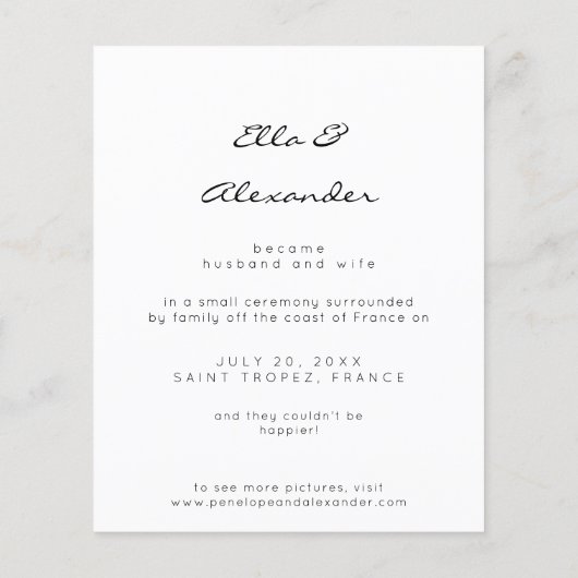 Begroting We hebben de aankondiging van het Calli Flyer (Achterkant)