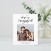 Begroting We hebben de aankondiging van het Verlov (Staand voorkant)